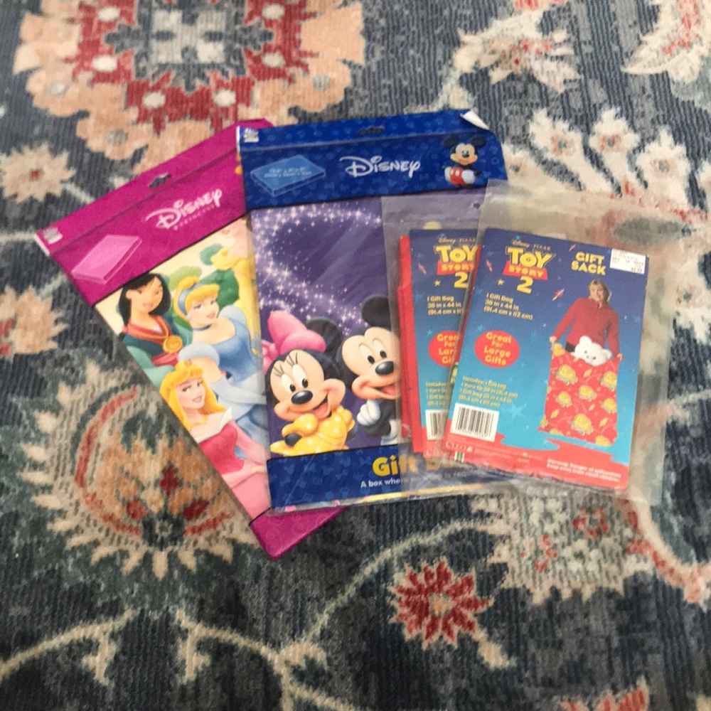 Disney Gift Boxes and Gift Sacks